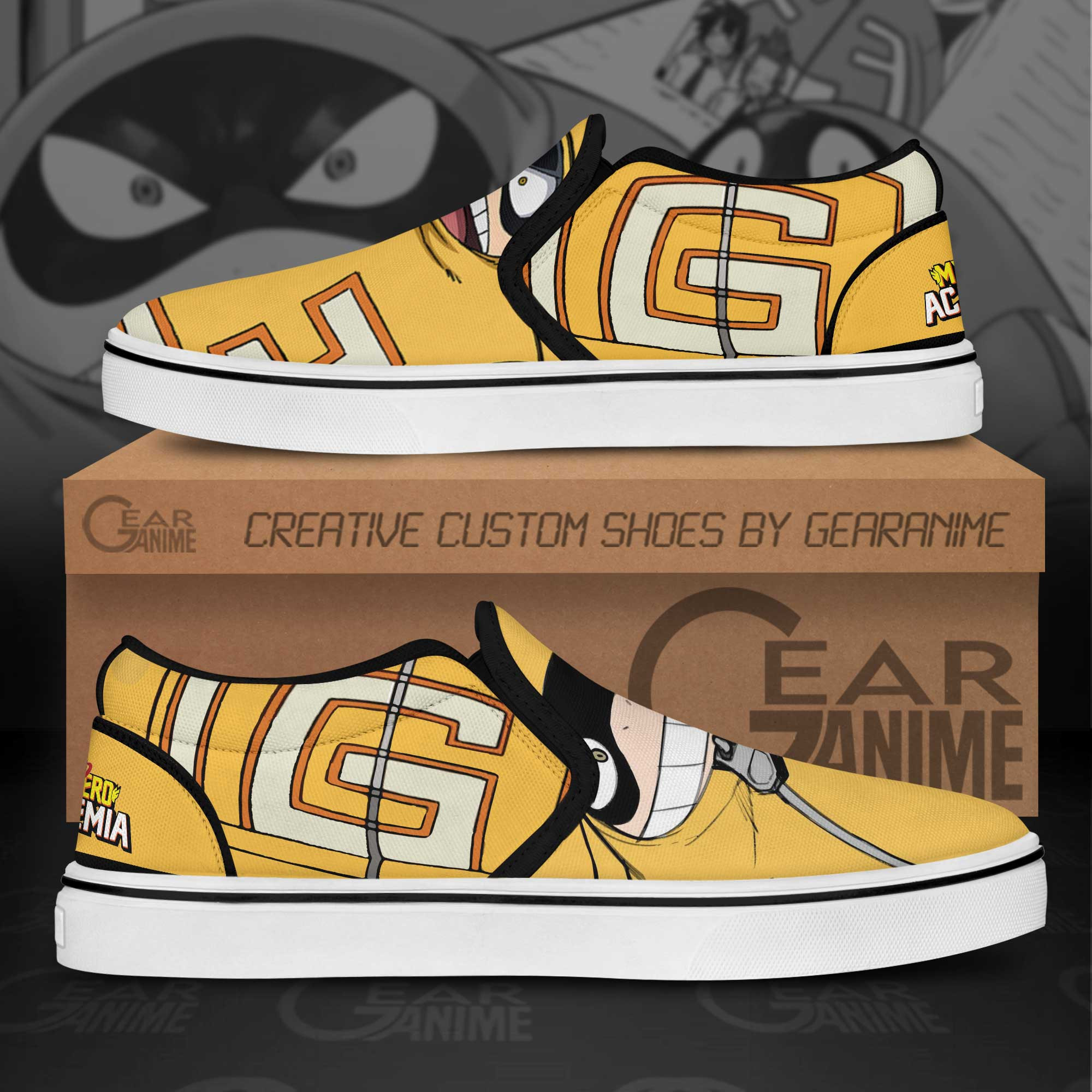 Fatgum Slip-On Canvas Anime Shoes - Image 2