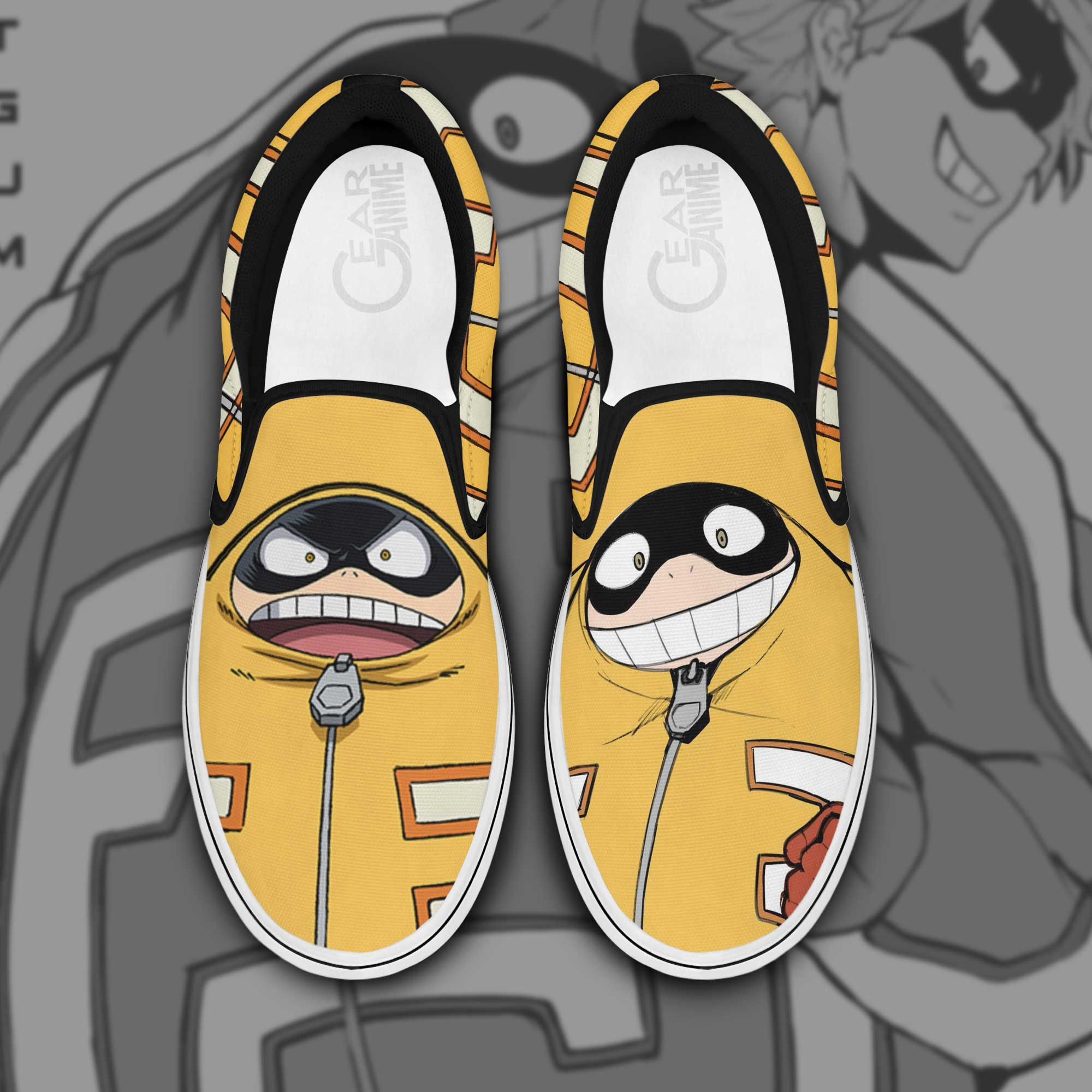 Fatgum Slip-On Canvas Anime Shoes