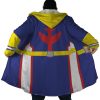 All Might My Hero Academia AOP Hooded Cloak Coat NO HOOD Mockup - My Hero Academia Gifts