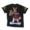 All Might One For All My Hero Academia Streetwear T Shirt BACK WRINKLY - My Hero Academia Gifts