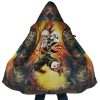 Blazing Bakugo My Hero Academia AOP Hooded Cloak Coat MAIN Mockup - My Hero Academia Gifts