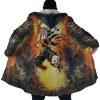 Blazing Bakugo My Hero Academia AOP Hooded Cloak Coat NO HOOD Mockup - My Hero Academia Gifts