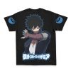 Dabi Toya Todoroki Blueflame My Hero Academia Streetwear T Shirt BACK - My Hero Academia Gifts
