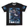 Dabi Toya Todoroki Blueflame My Hero Academia Streetwear T Shirt FRONT - My Hero Academia Gifts