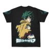 Deku One For All My Hero Academia Streetwear T Shirt BACK - My Hero Academia Gifts