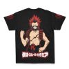 Eijiro Kirishima Hardening My Hero Academia Streetwear T Shirt BACK - My Hero Academia Gifts