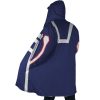 Gym Suit My Hero Academia Hooded Cloak Coat SIDE Mockup - My Hero Academia Gifts