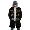 Hawks My Hero Academia AOP Hooded Cloak Coat FRONT mockupmockup - My Hero Academia Gifts