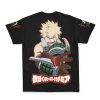 Katsuki Bakugo Explosion My Hero Academia Streetwear T Shirt BACK - My Hero Academia Gifts