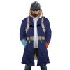 Todoroki Shouto My Hero Academia Hooded Cloak Coat FRONT Mockup - My Hero Academia Gifts