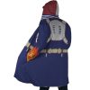 Todoroki Shouto My Hero Academia Hooded Cloak Coat SIDE Mockup - My Hero Academia Gifts