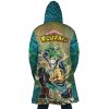 Trippy Deku My Hero Academia AOP Hooded Cloak Coat BACK Mockup - My Hero Academia Gifts