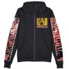 bakugo Zip Hoodie Front Mockup 1 - My Hero Academia Gifts