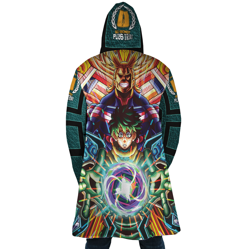 Trippy Deku x All Might My Hero Academia Dream Cloak Coat - Image 4