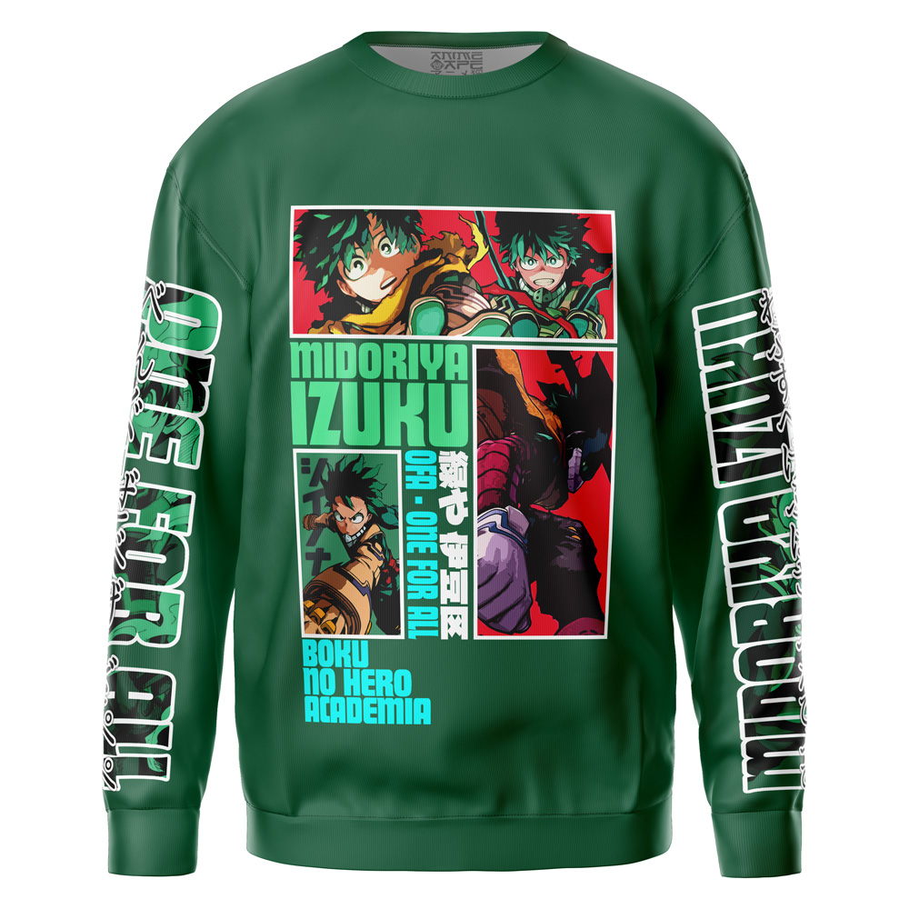 Midoriya Izuku My Hero Academia 3D Sweatshirt