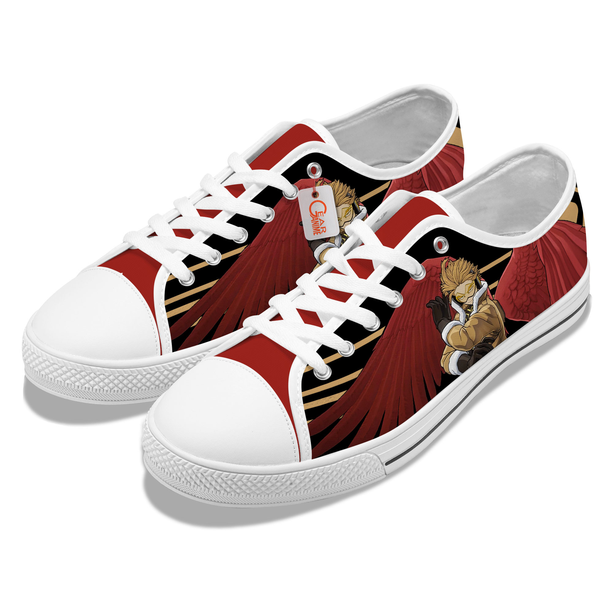 Hawks Sneakers Anime Low Top Shoes - Image 2