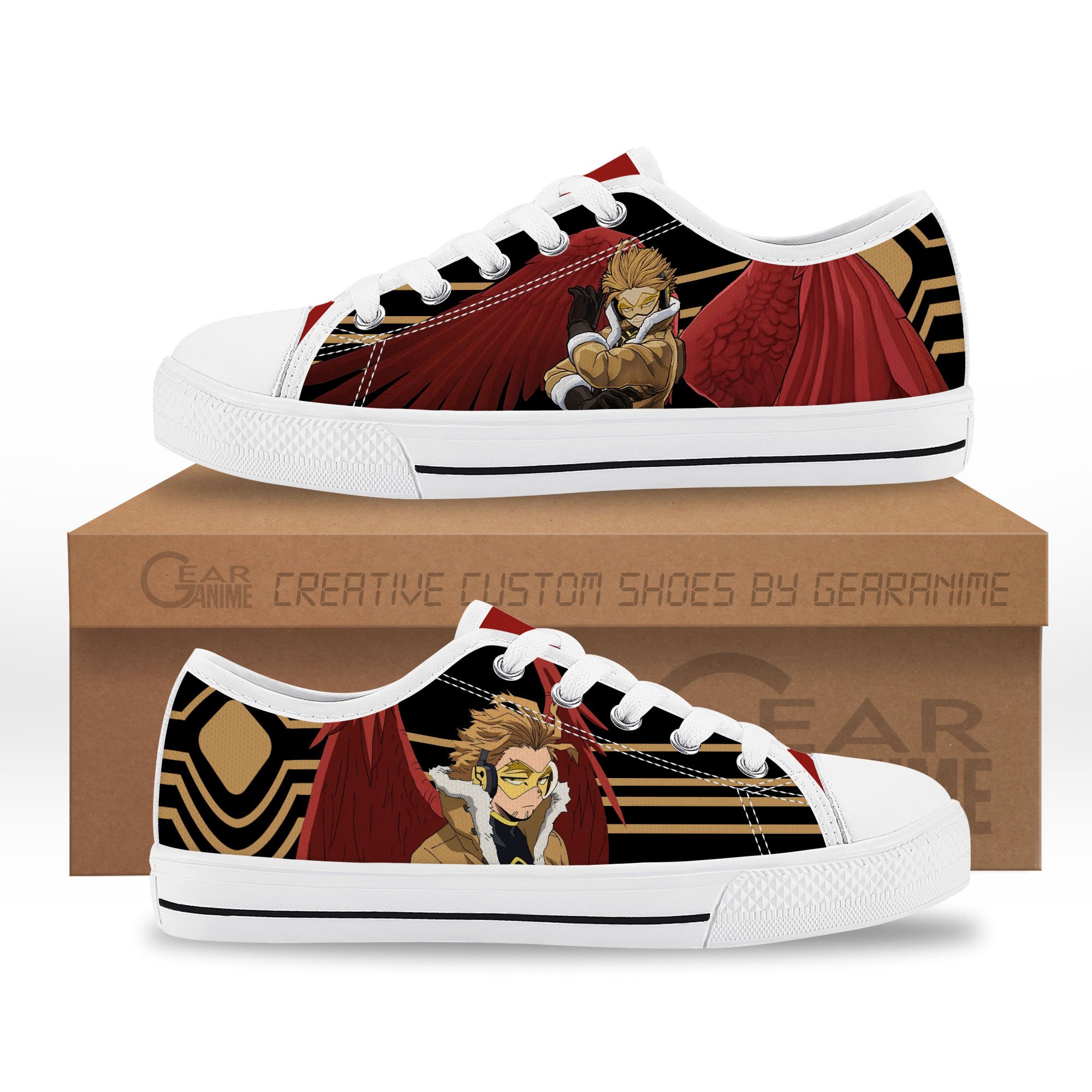 Hawks Sneakers Anime Low Top Shoes