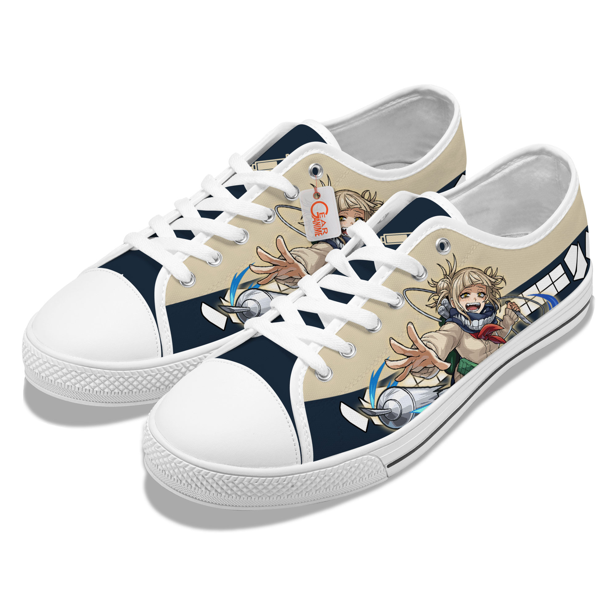 Himiko Toga Sneakers Anime Low Top Shoes - Image 2