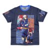 shoto Streetwear T Shirt Front wrinkly - My Hero Academia Gifts