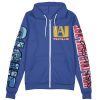 shoto Zip Hoodie Front Mockup 1 - My Hero Academia Gifts